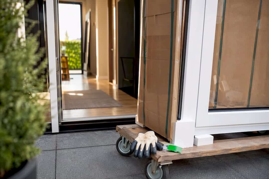 Beveiligde levering bij een Nederlands huis