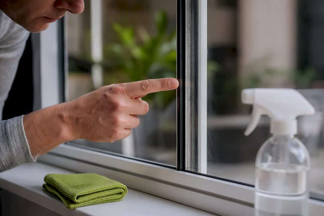 Inspectie van de randafdichting bij gelaagd glas